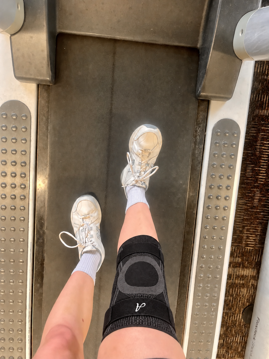 Digitally edited Avena knee brace illustration 4